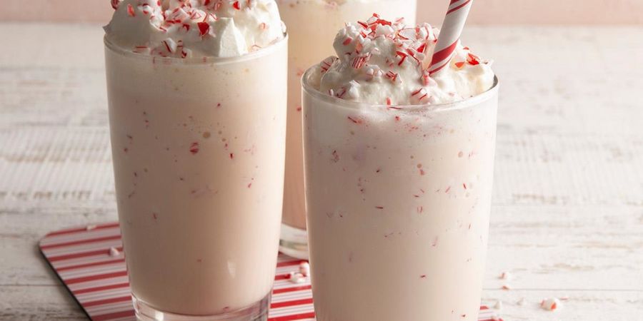 Thick milkshakes at Anna Cafe rooftop