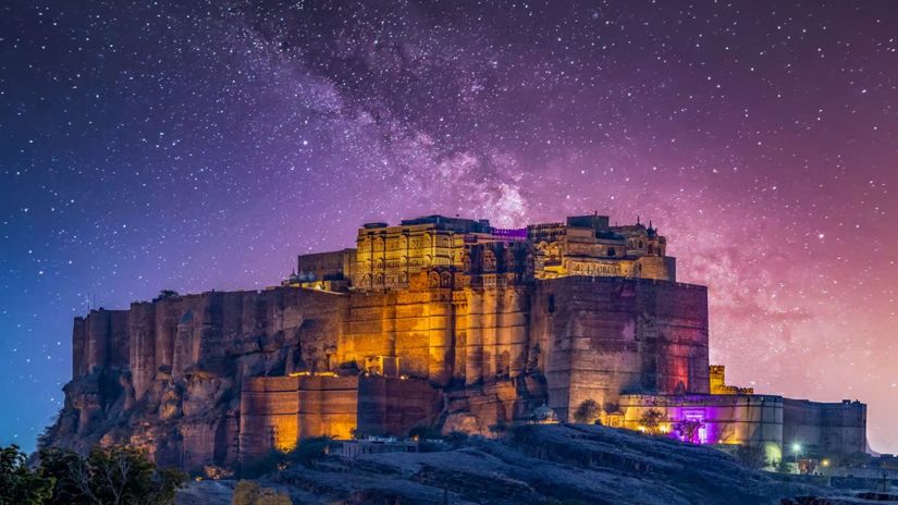 Mehrangarh Fort sightseeing tour in Jodhpur